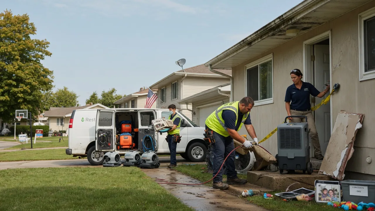 Water Damage Restoration in Moscow, PA near me